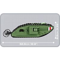 Cobi 2972 Malá armáda I. světová válka Tank Mark I 3