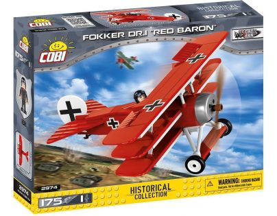 Cobi 2974 Malá armáda I. světová válka Fokker Dr. 1
