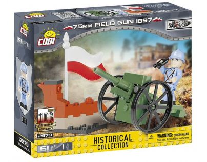 Cobi 2979 Small Army Great War 75 mm Polní dělo 1897