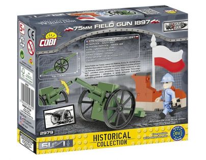 Cobi 2979 Small Army Great War 75 mm Polní dělo 1897
