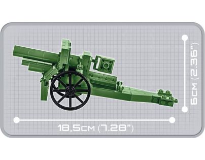Cobi 2981 Malá armáda 155 mm Field Howitzer 1917