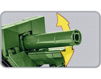 Cobi 2981 Malá armáda 155 mm Field Howitzer 1917