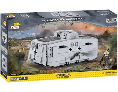 Cobi 2982 Malá armáda I.světová válka Great War Sturmpanzerwagen A7V