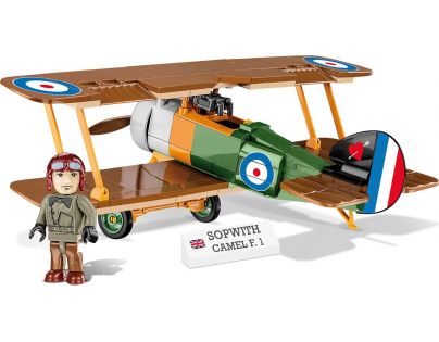Cobi 2987 I. světová válka Dvouplošný stíhací letoun Sopwith F.1 Camel 176 dílků