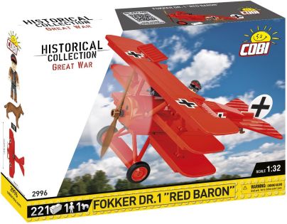 Cobi 2996 Fokker Dr. I Red Baron