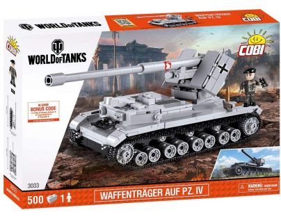 Cobi 3033 Malá armáda World of Tanks Waffentrager E 100 - Poškozený obal