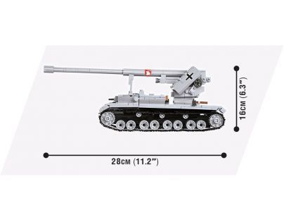 Cobi 3033 Malá armáda World of Tanks Waffentrager E 100 - Poškozený obal