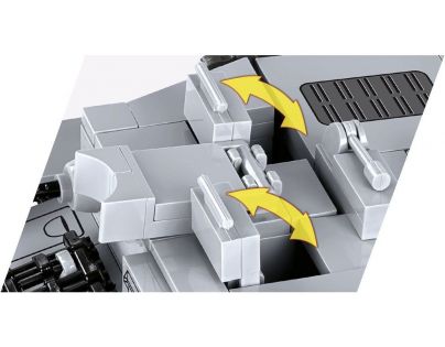 Cobi 3033 Malá armáda World of Tanks Waffentrager E 100 - Poškozený obal