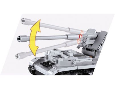 Cobi 3033 Malá armáda World of Tanks Waffentrager E 100 - Poškozený obal
