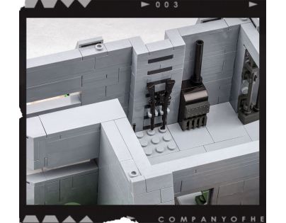 Cobi 3043 Company of Heroes German Fighting Position 642 dílků