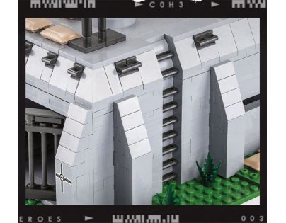 Cobi 3043 Company of Heroes German Fighting Position 642 dílků