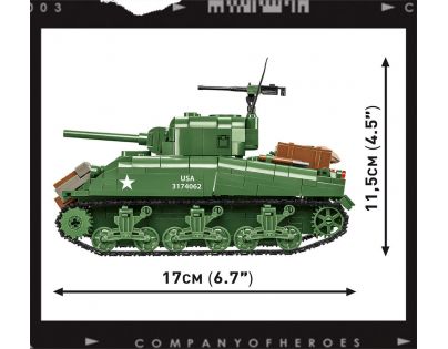 Cobi 3044 Company of Heroes Sherman M4A1