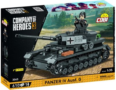 Cobi 3045 Company of Heroes Panzer IV Ausf G 610 dílků