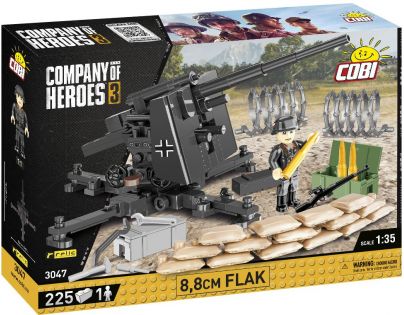 Cobi 3047 Company of Heroes 8,8 cm Flak 225 dílků