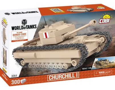 Cobi World of Tanks Churchill I 1:48