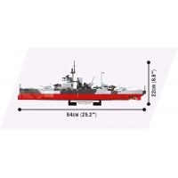 Cobi 3082 Malá armáda I. světová válka HMS Warspite 1:300 3