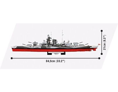 Cobi World of Warships Bitevník Tirpitz