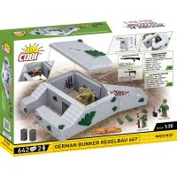 Cobi 3136 Regelbau 667 německý bunkr 6