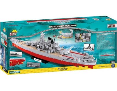 Cobi 4811 II. světová válka Bitevník Musashi 1:300