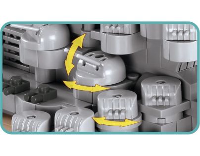 Cobi 4811 II. světová válka Bitevník Musashi 1:300