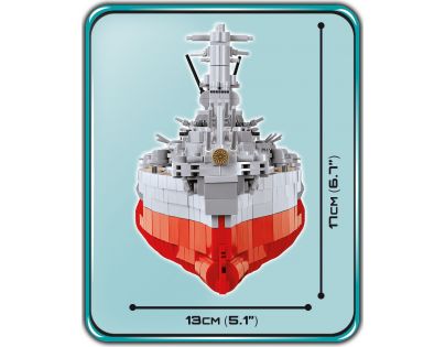 Cobi 4814 Malá armáda II. světová válka Bitevník Yamato