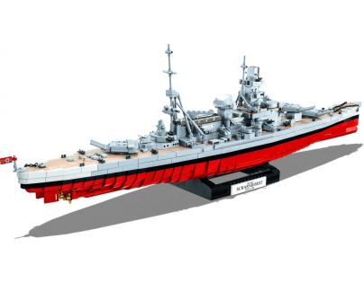 Cobi World War II bitevní loď Scharnhorst 1: 300