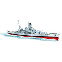 Cobi World War II bitevní loď Scharnhorst 1: 300 4
