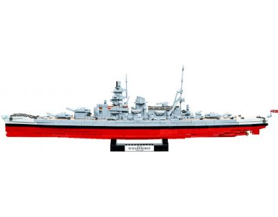 Cobi World War II bitevní loď Scharnhorst 1: 300