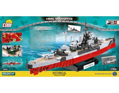Cobi 4820 Malá armáda II. světová válka HMS Warspite 1:300