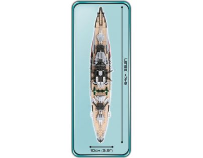 Cobi 4820 Malá armáda II. světová válka HMS Warspite 1:300