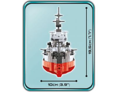 Cobi 4820 Malá armáda II. světová válka HMS Warspite 1:300