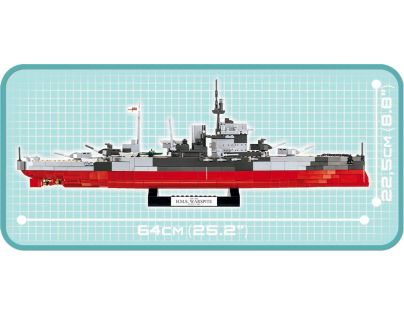 Cobi 4820 Malá armáda II. světová válka HMS Warspite 1:300