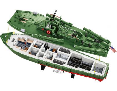 Cobi 4825 II. světová válka PT-109 Torpédový člun 3726 dílků