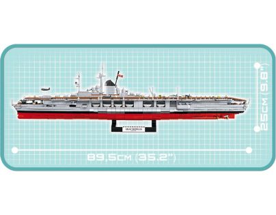 Cobi 4826 II. světová válka Letadlová loď Graf Zeppelin 1 : 300