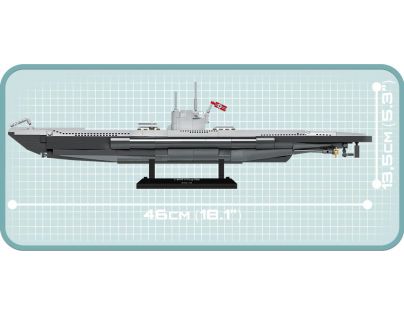 Cobi 4828 II. světová válka Ponorka U-Boot U-47 1:144
