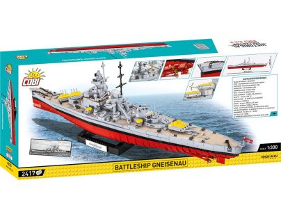 Cobi 4835 II. světová válka Bitevník Gneisenau 2417 dílků