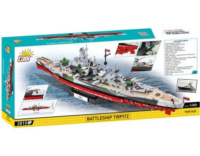 Cobi 4839 II. světová válka Battleship Tirpitz