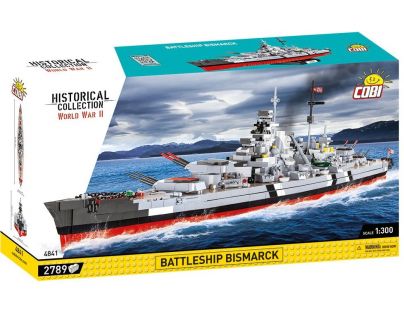 Cobi 4841 II. světová válka Battleship Bismarck