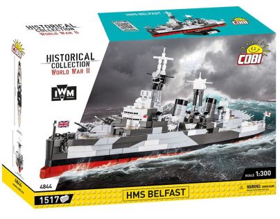 Cobi 4844 II. světová válka HMS Belfast IWM