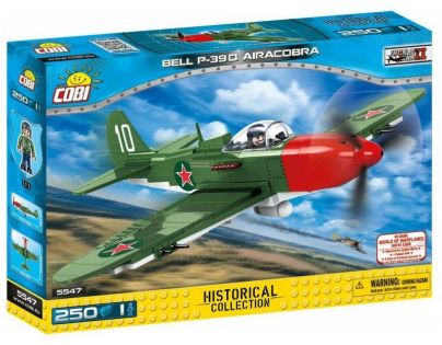 Cobi 5547 Malá armáda II. světová válka P-39 Aircobra white 10