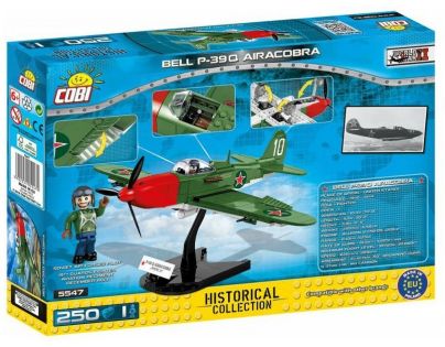Cobi 5547 Malá armáda II. světová válka P-39 Aircobra white 10