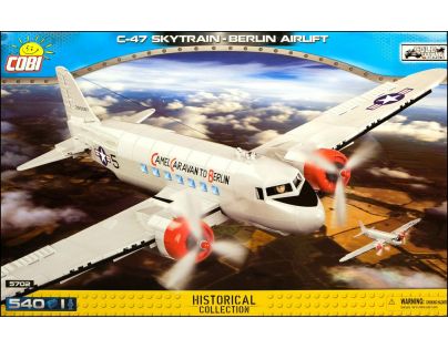 Cobi 5702 Malá armáda II. světová válka Douglas C-47 Skytrain Dakota Berlin Airlift