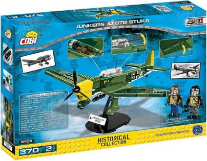 Cobi 5705 Malá armáda II. světová válka Junkers Ju 87B - 2 Stuka 370 k