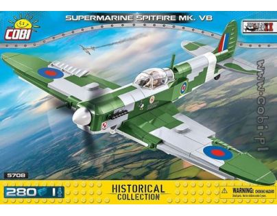 Cobi 5708 Malá armáda II. světová válka Supermarine Spitfire 280 K