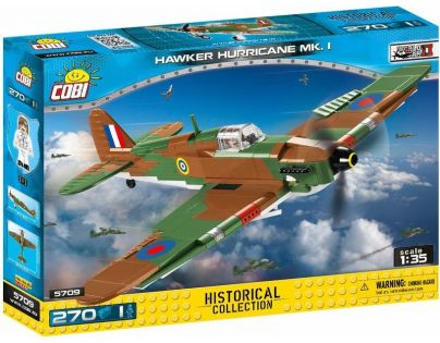 Cobi 5709 Malá armáda II. světová válka Hawker Hurricane MK I 270 k