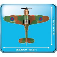 Cobi 5709 Malá armáda II. světová válka Hawker Hurricane MK I 270 k 5