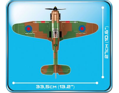 Cobi 5709 Malá armáda II. světová válka Hawker Hurricane MK I 270 k