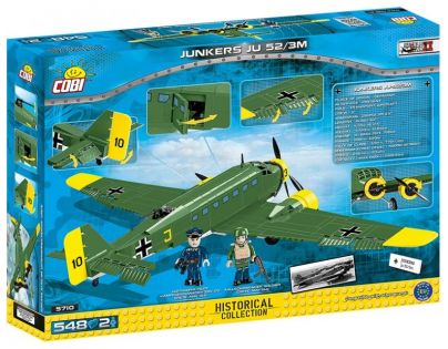 Cobi 5710 II. světová válka Junkers JU 52 3M 548 dílků