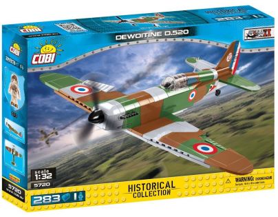 Cobi 5720 II. světová válka Dewoitine D.520 1 : 32