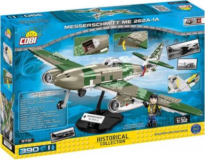 Cobi 5721 II. světová válka Messerschmitt ME 262A-1A 390 dílků